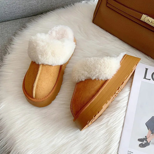 Pluche Comfyslides | Stijlvolle warme sloffen