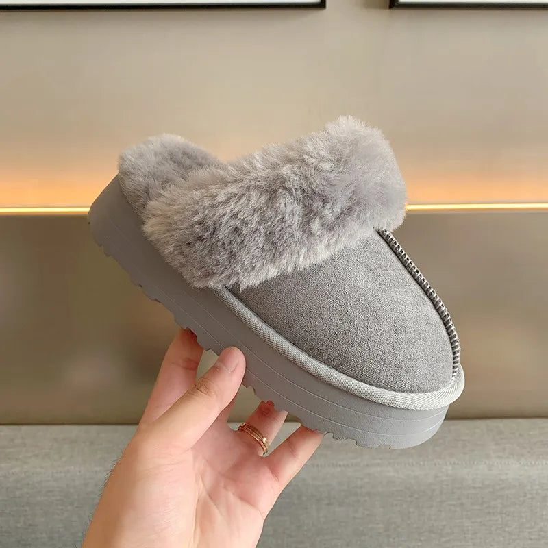 Pluche Comfyslides | Stijlvolle warme sloffen