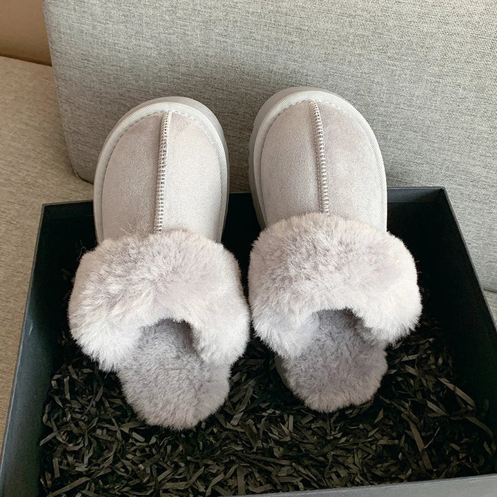 Pluche Comfyslides | Stijlvolle warme sloffen