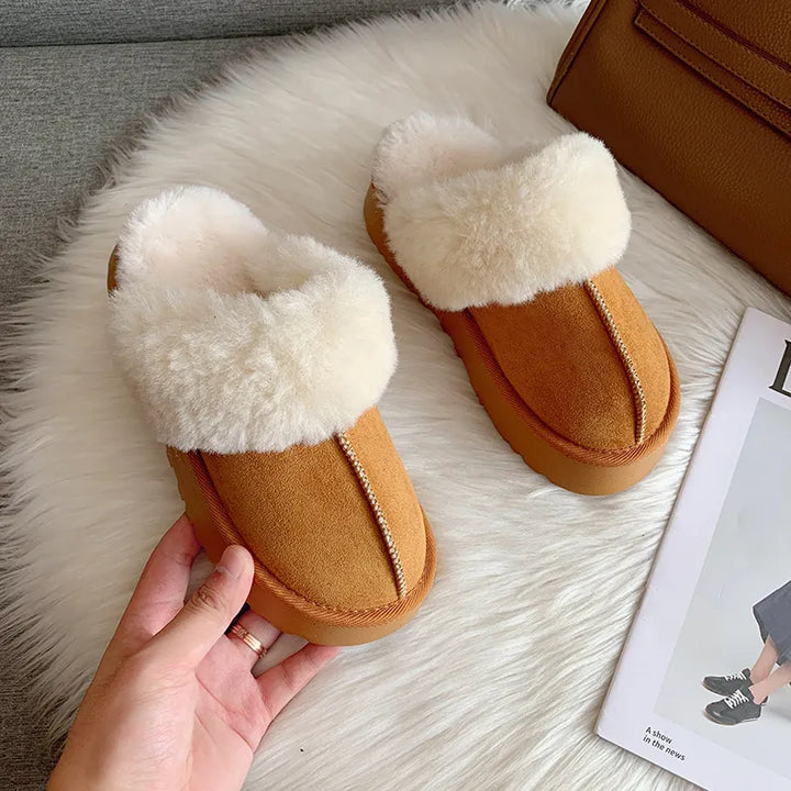 Pluche Comfyslides | Stijlvolle warme sloffen