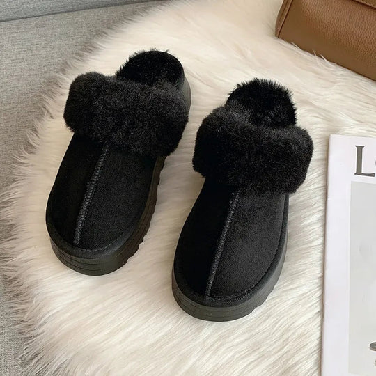 Pluche Comfyslides | Stijlvolle warme sloffen