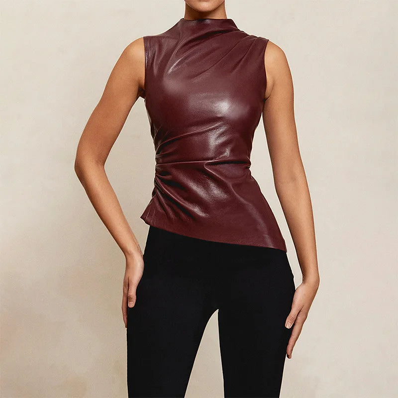 Secrete | Leather top